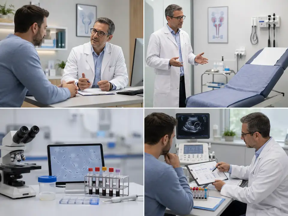 Patient information visual for Male Infertility: Causes and Evaluation